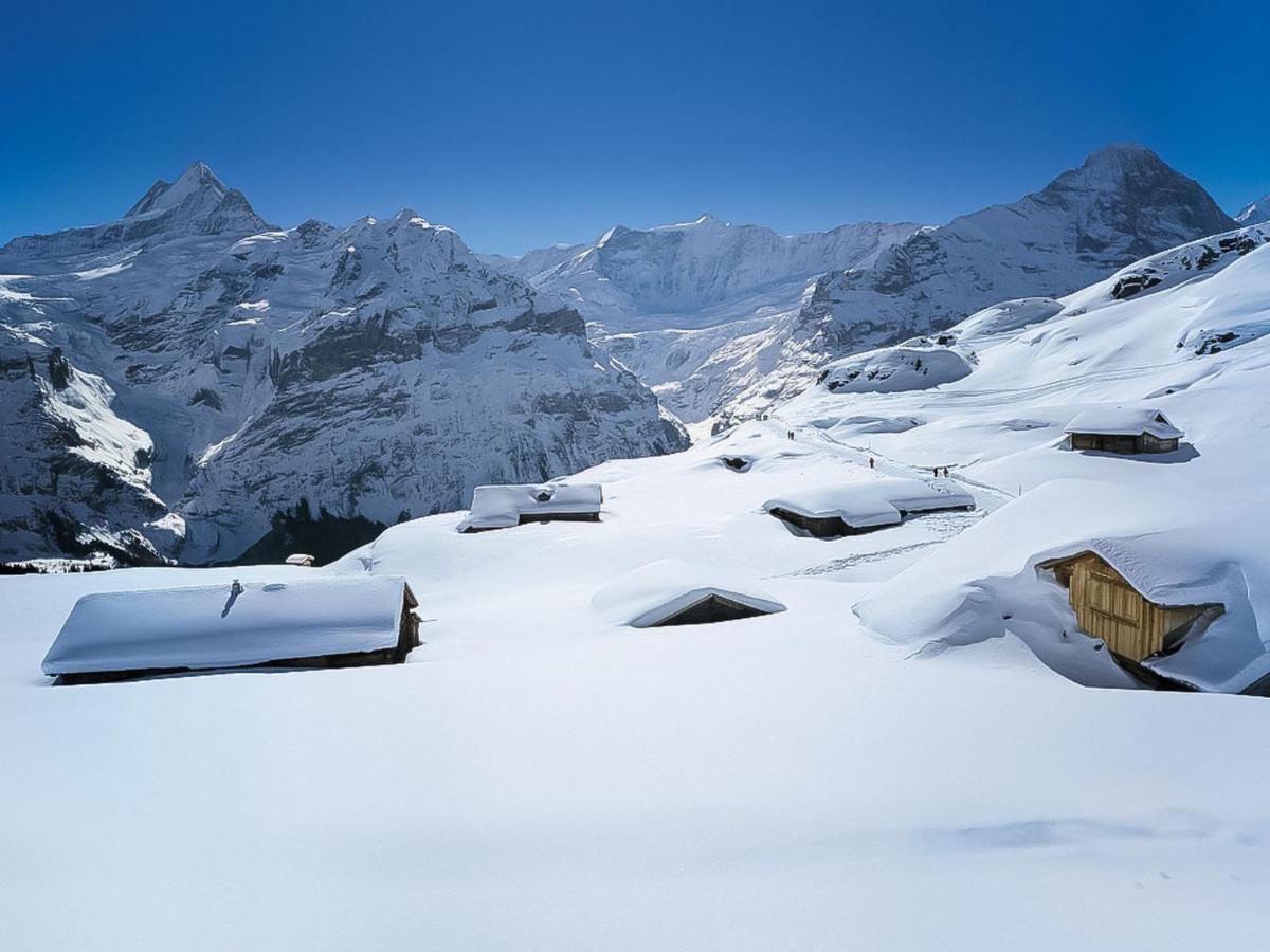Apartment Chalet Abendrot Apartments-5 By Interhome Grindelwald Exterior foto